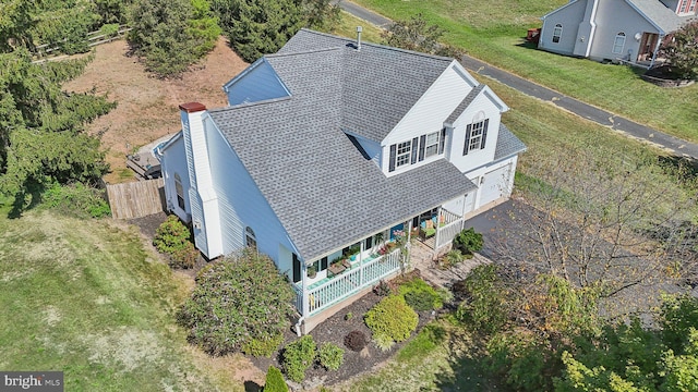 view of subject property