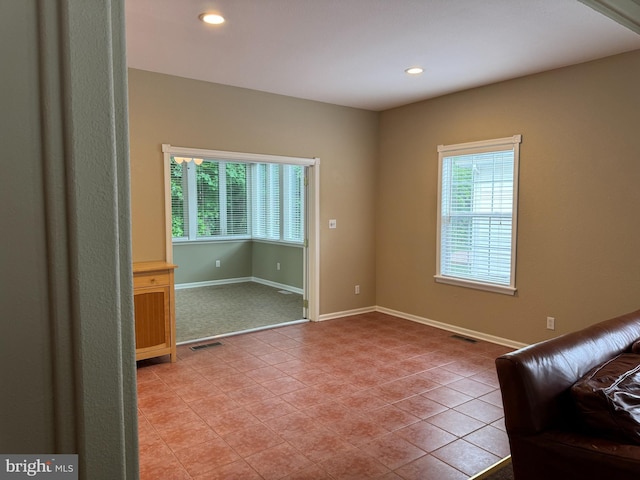 20 Links Ln, Ocean Pines, MD 21811 - spare room with light tile patterned floors, recessed lighting, and baseboards