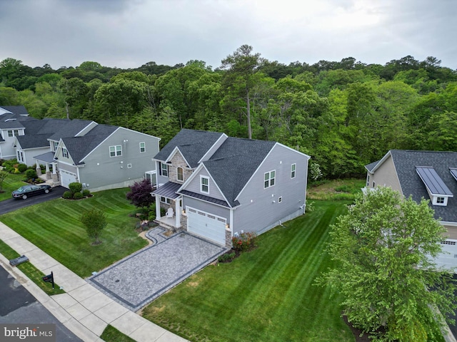 41259 Gloucester Dr, Rehoboth Beach, DE 19971 - aerial perspective of suburban area with a forest