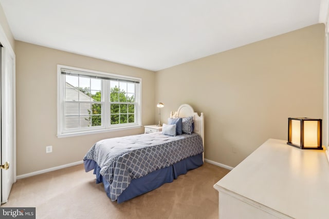 1276 Mason Mill Ct, Herndon, VA 20170 - bedroom featuring baseboards and light carpet