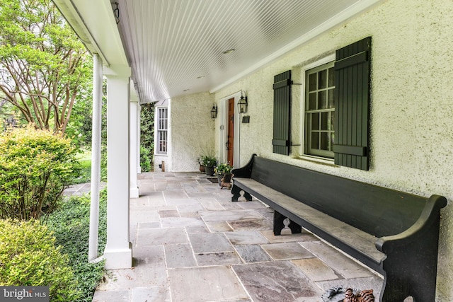 1435 Hunter View Farms, Vienna, VA 22182 - view of covered porch
