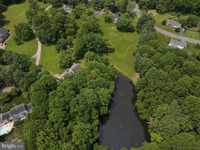 1435 Hunter View Farms, Vienna, VA 22182 - aerial view of property's location featuring a nearby body of water