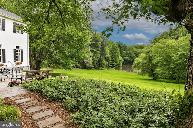 1435 Hunter View Farms, Vienna, VA 22182 - view of green lawn featuring a patio