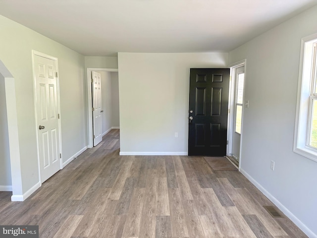 20 Flying Dove Ln, Hedgesville, WV 25427 - entryway with wood finished floors and baseboards