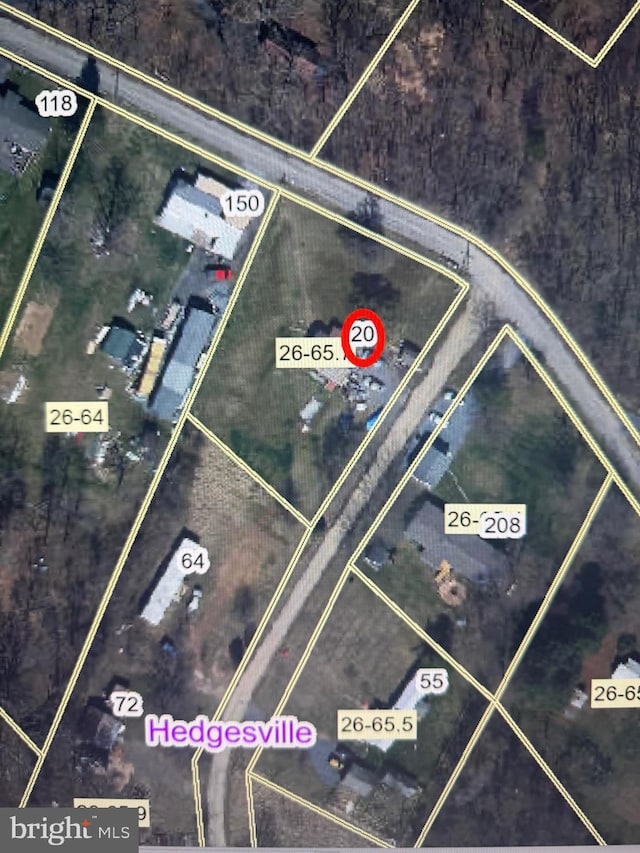 20 Flying Dove Ln, Hedgesville, WV 25427 - aerial overview of property's location