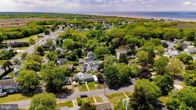 aerial perspective of suburban area