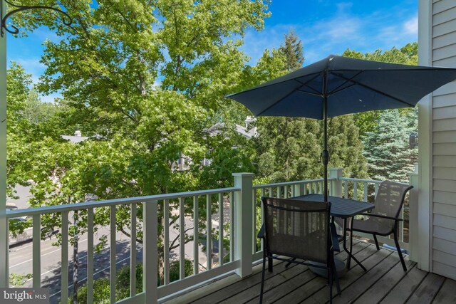 view of deck