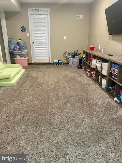 2513 Oakley Pl, Pennsauken, NJ 08109 - rec room featuring carpet floors