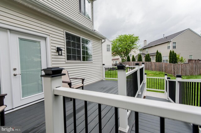 view of deck