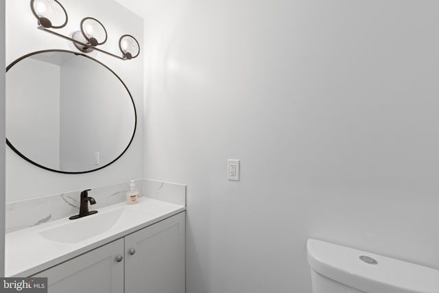 2118 Wilkens Ave, Baltimore, MD 21223 - bathroom featuring toilet and vanity