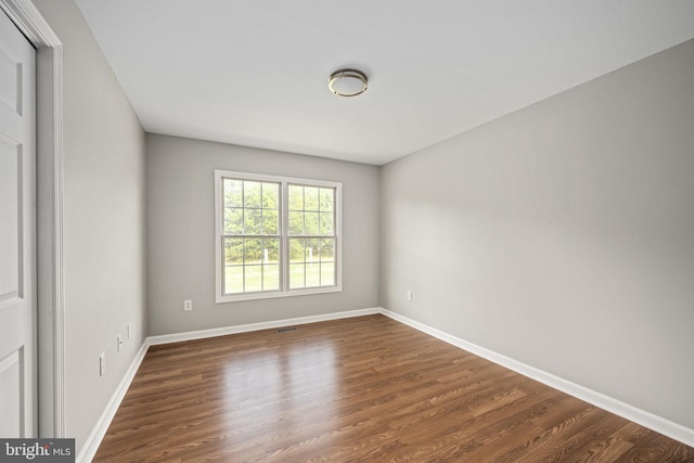 11490 Tilia Ln, Bealeton, VA 22712 - unfurnished room featuring dark wood-style floors and baseboards