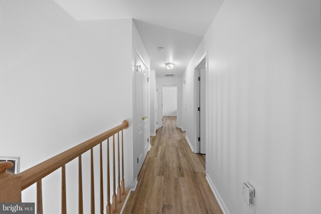 316 Nautilus Dr, Manahawkin, NJ 08050 - hallway with wood finished floors and baseboards