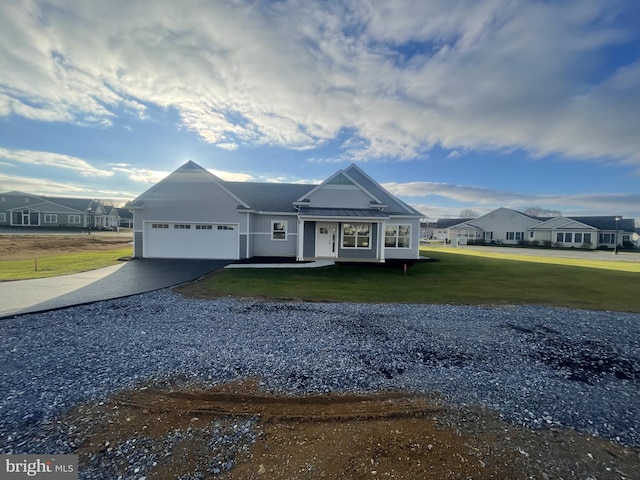 8 Springhaven Ct Unit 242, Palmyra, PA 17078 - ranch-style home featuring driveway, an attached garage, and a front lawn