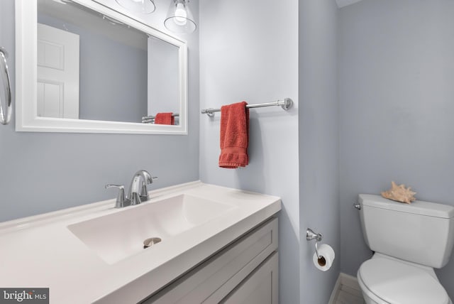 8 Botany Ct, North Potomac, MD 20878 - bathroom with vanity and toilet
