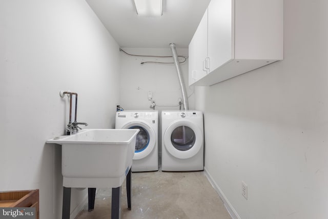 8 Botany Ct, North Potomac, MD 20878 - washroom featuring cabinet space and washing machine and dryer