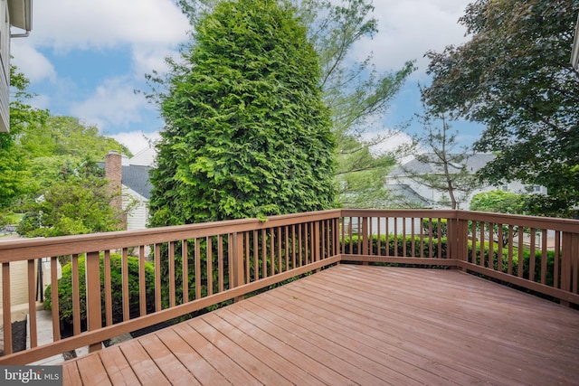 8 Botany Ct, North Potomac, MD 20878 - view of wooden deck