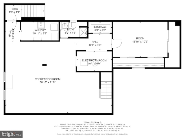 8 Botany Ct, North Potomac, MD 20878 - room layout