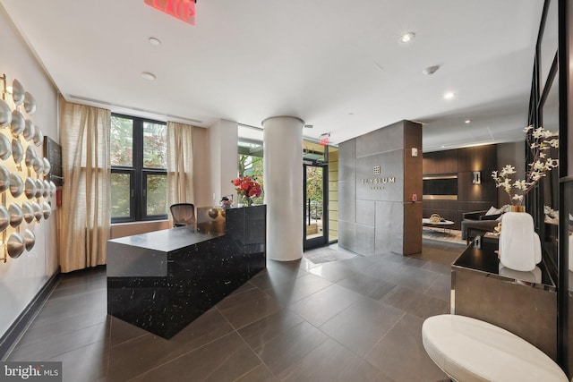 1427 Rhode Island Ave NW Unit L01, Washington, DC 20005 - reception with recessed lighting and a wall of windows