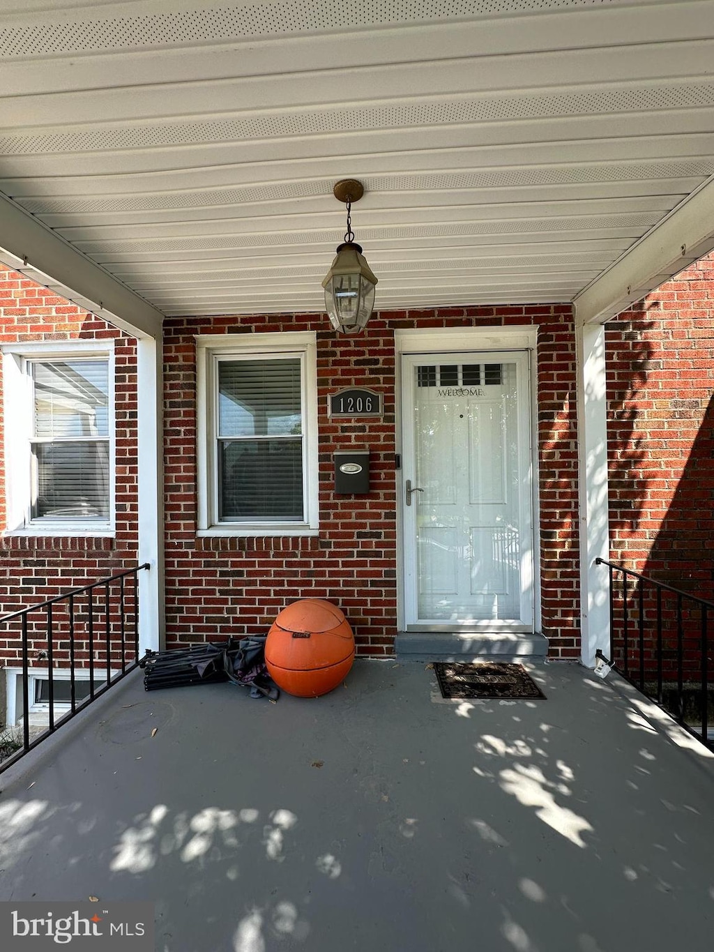 1206 Cedarcroft Rd, Baltimore, MD 21239 - entrance to property with brick siding