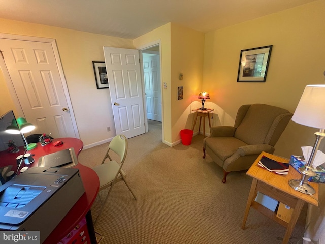 99 Exeter Ct, Shepherdstown, WV 25443 - living area featuring carpet and baseboards