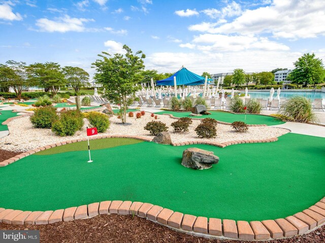 27173 Barefoot Blvd Unit 15, Millsboro, DE 19966 - view of home's community featuring a putting green