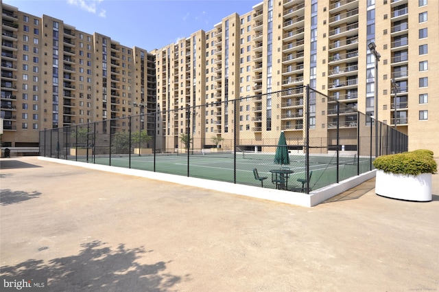 4500 S Four Mile Run Dr Unit 110, Arlington, VA 22204 - view of tennis court with fence