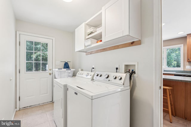 22 Devonshire Dr, Voorhees, NJ 08043 - laundry room with cabinet space, washer and dryer, and baseboards