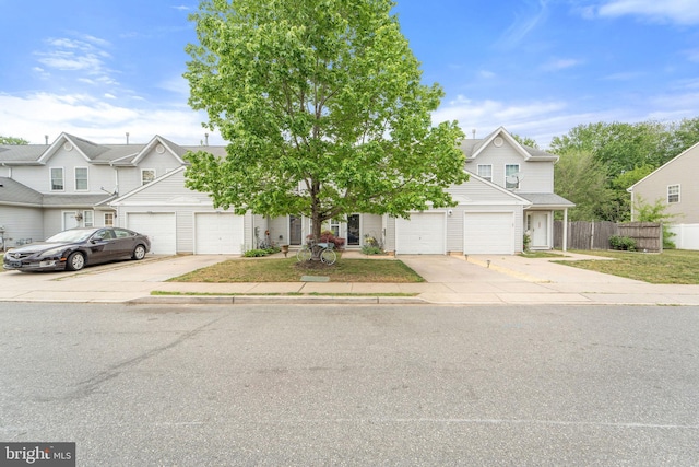 96 High Meadows Dr, Sicklerville, NJ 08081 - multi unit property with fence, concrete driveway, and an attached garage