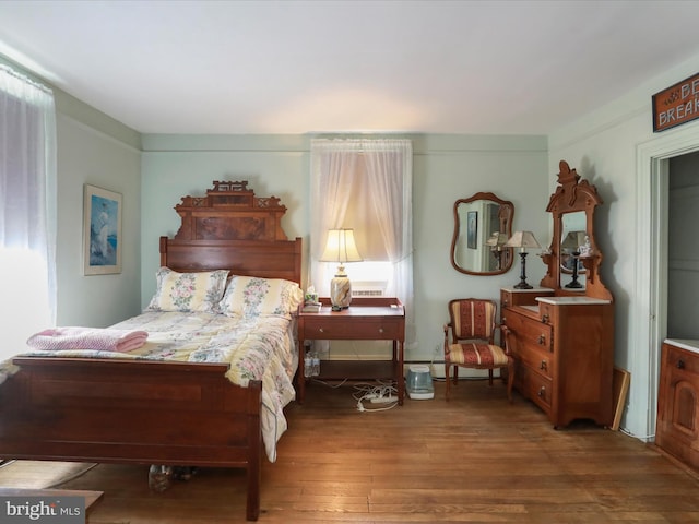 214 Center St, Edinburg, VA 22824 - bedroom with hardwood / wood-style floors
