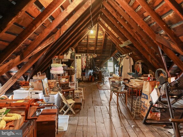 214 Center St, Edinburg, VA 22824 - view of attic