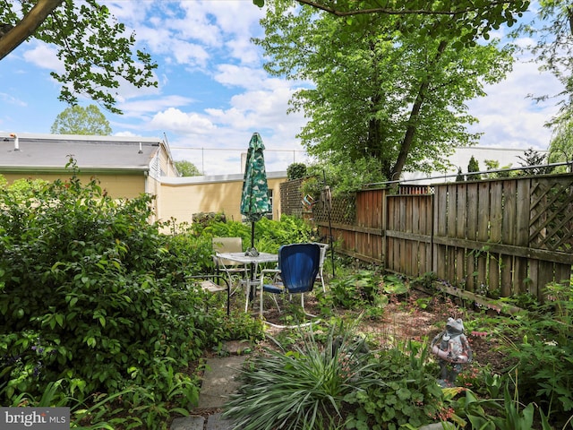 214 Center St, Edinburg, VA 22824 - view of yard featuring fence
