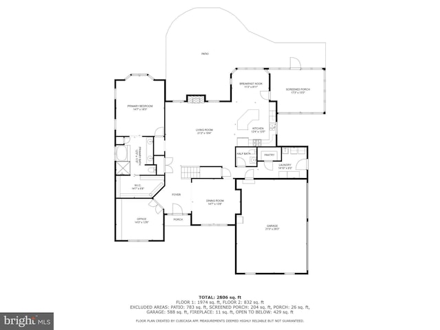 floor plan / room layout