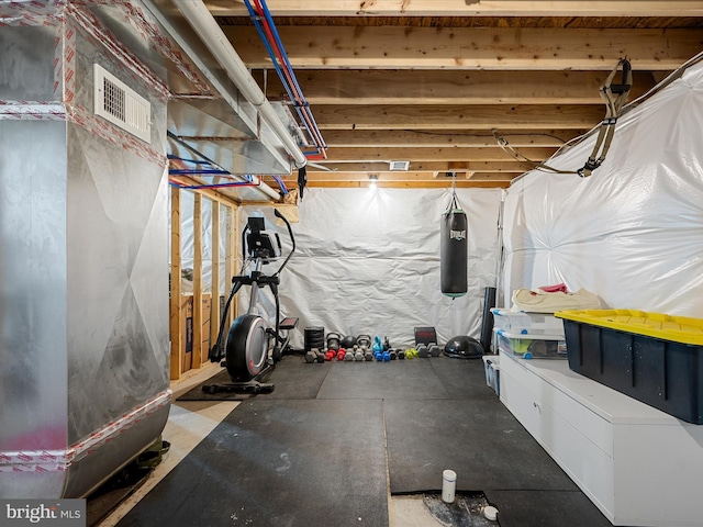 433 Tulip Poplar Dr, Linden, VA 22642 - view of unfinished basement
