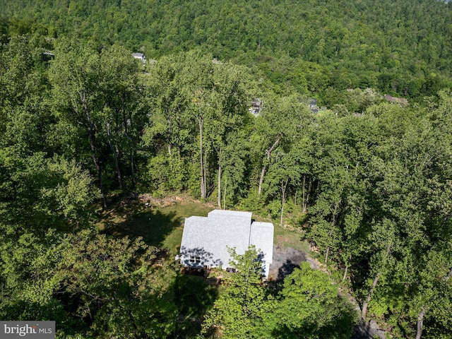 433 Tulip Poplar Dr, Linden, VA 22642 - aerial view of a heavily wooded area
