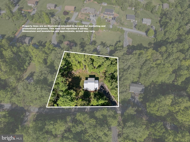433 Tulip Poplar Dr, Linden, VA 22642 - map / location with property boundaries highlighted