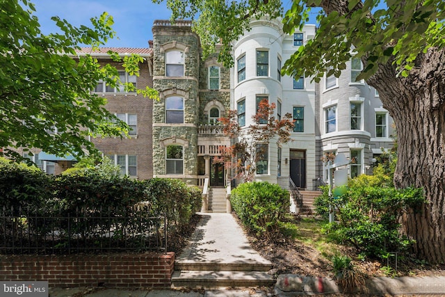 view of townhome / multi-family property