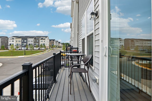42089 Shining Star Sq, Brambleton, VA 20148 - balcony featuring a residential view
