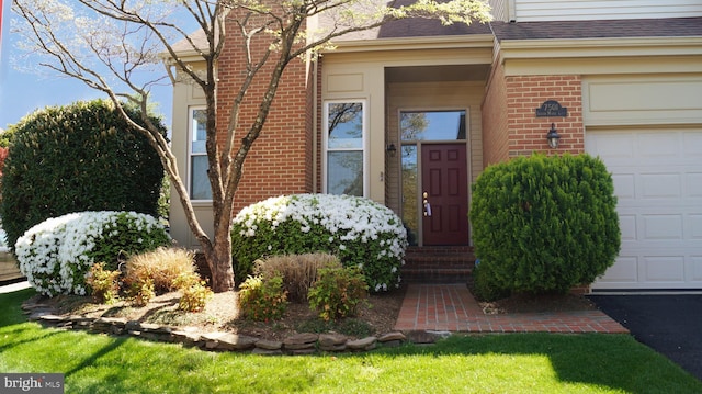 7501 Silver Maple Ln, Falls Church, VA 22042 - view of exterior entry with brick siding