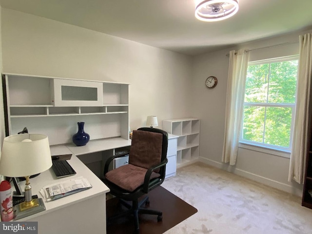 8212 Hickory Hollow Dr, Glen Burnie, MD 21060 - office featuring carpet and baseboards