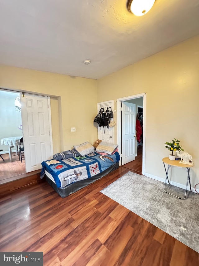 707 Mentor Ave, Capitol Heights, MD 20743 - bedroom with wood finished floors