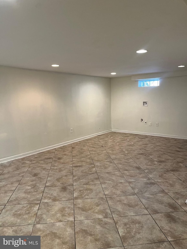 437 52nd St, Baltimore, MD 21224 - empty room featuring recessed lighting and baseboards