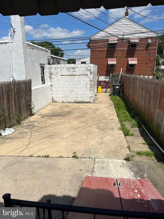 437 52nd St, Baltimore, MD 21224 - view of patio / terrace featuring a fenced backyard