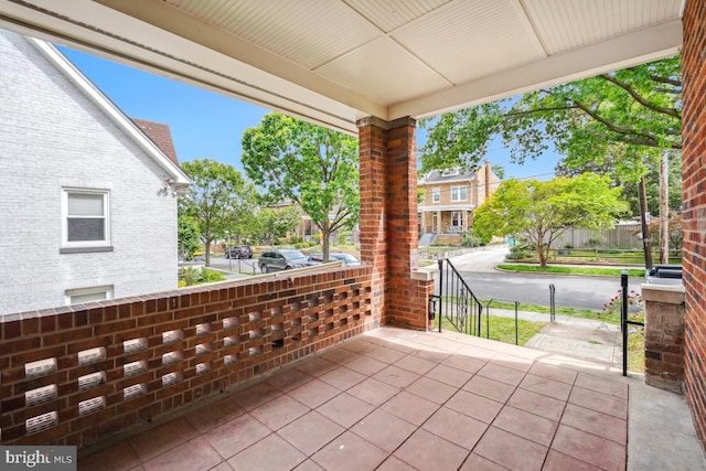 1706 Otis St NE, Washington, DC 20018 - view of patio / terrace featuring covered porch
