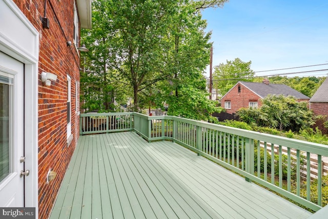 1706 Otis St NE, Washington, DC 20018 - view of deck