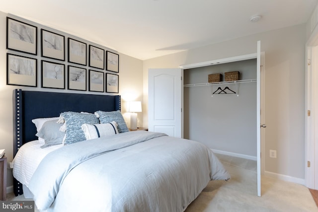 HOMESITE96 Pheasant Ridge Rd, Hanover, PA 17331 - bedroom with a closet, light colored carpet, and baseboards