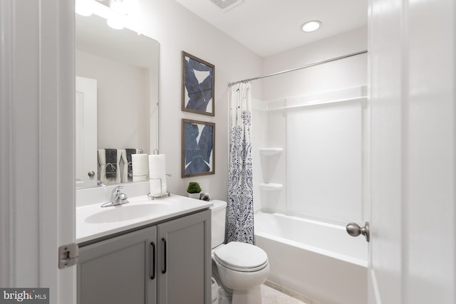 HOMESITE96 Pheasant Ridge Rd, Hanover, PA 17331 - full bathroom featuring toilet, vanity, and shower / bath combo with shower curtain