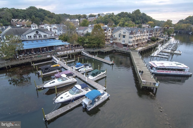 12705 Gordon Blvd Unit 37, Woodbridge, VA 22192 - dock featuring a water view