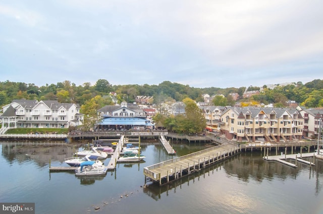 12705 Gordon Blvd Unit 37, Woodbridge, VA 22192 - dock area featuring a water view
