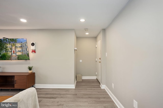 12705 Gordon Blvd Unit 37, Woodbridge, VA 22192 - corridor featuring wood finished floors and recessed lighting