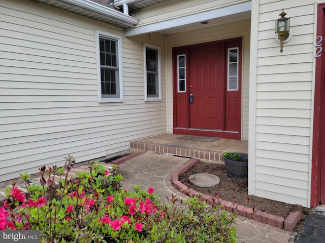 view of property entrance